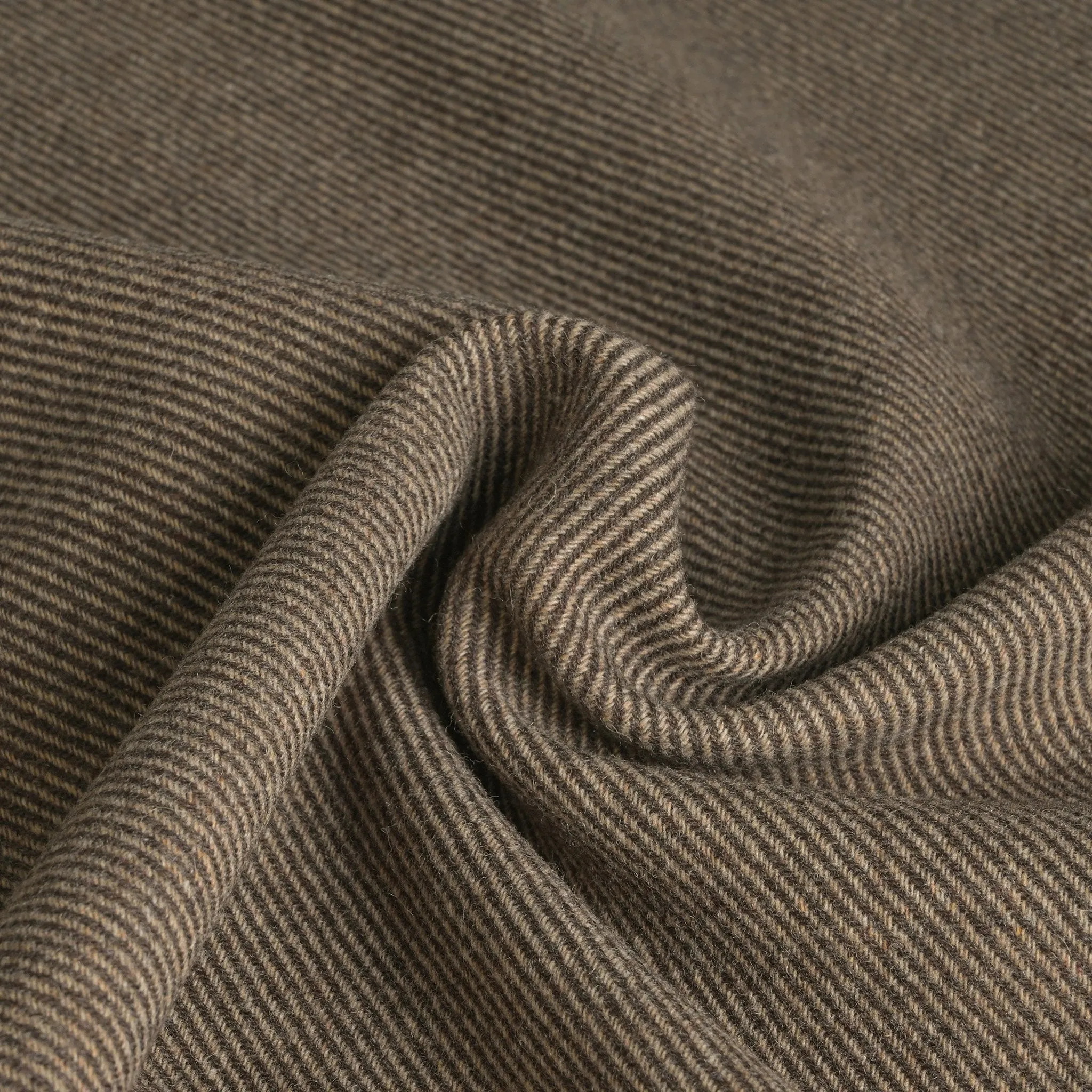 Brown Double Weave Fabric 8375