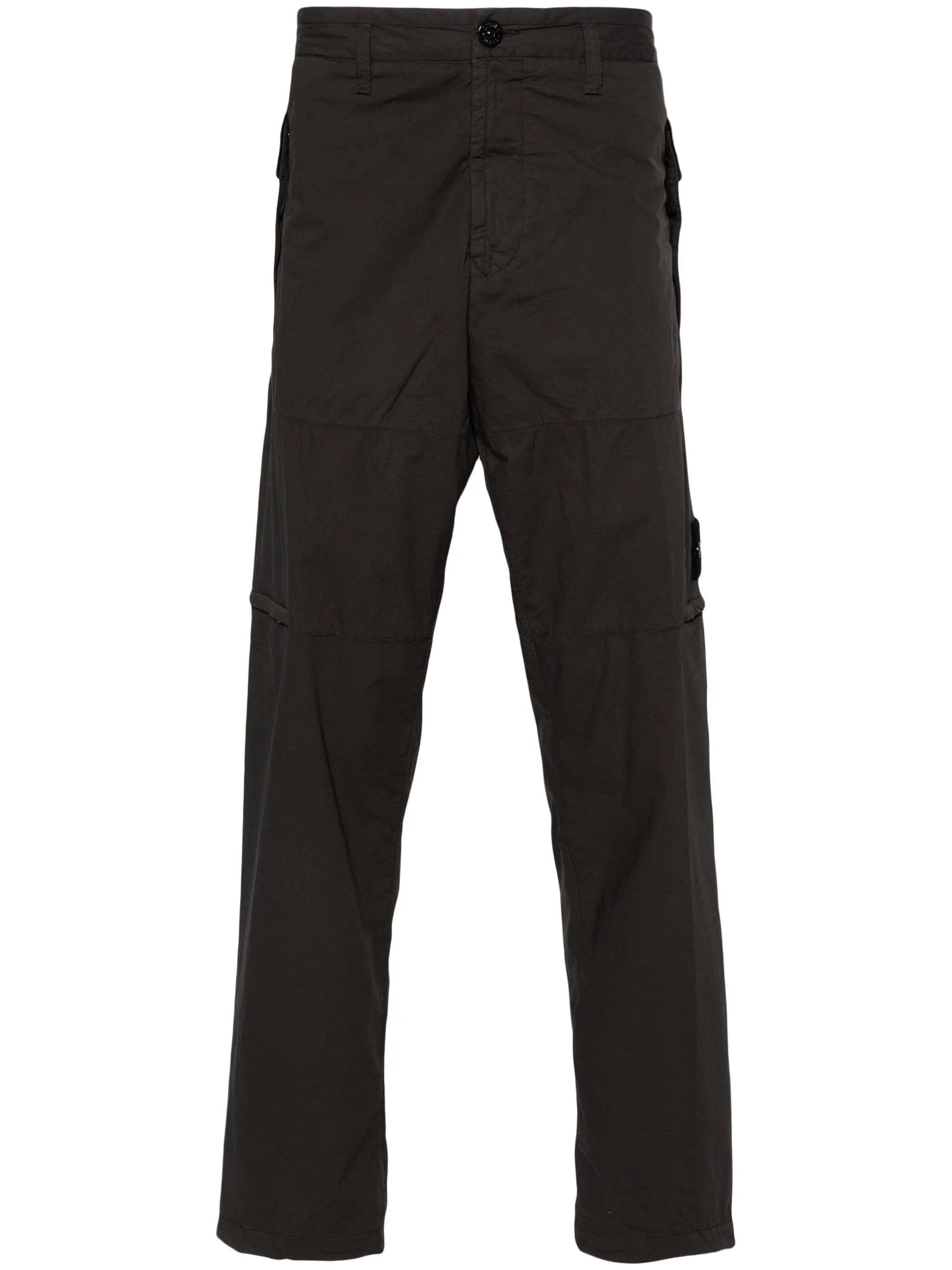COTTON STRAIGHT-LEG CARGO TROUSERS