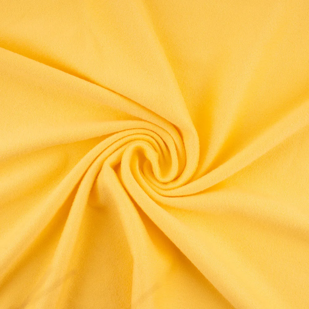 Double Brushed Spandex Knit - Yellow