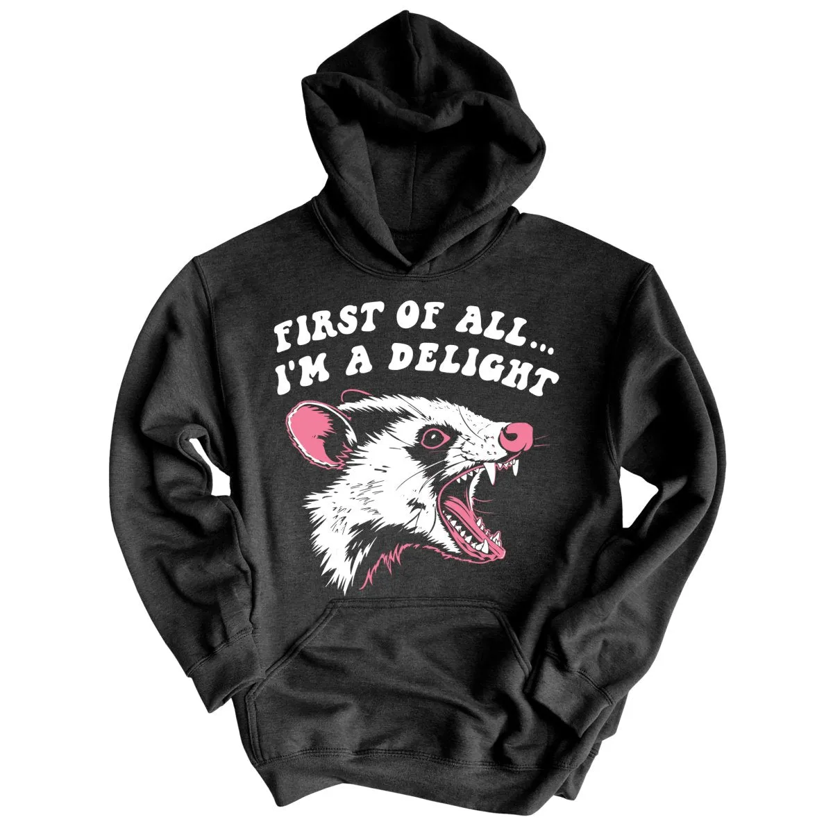 First Of All I'm A Delight Hoodie