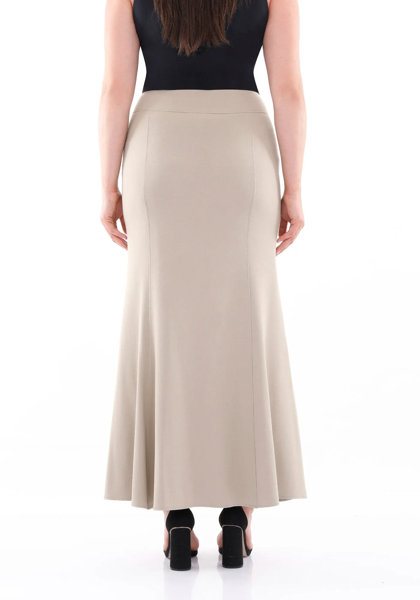 Fishtail Maxi Skirt | Regular & Plus Size