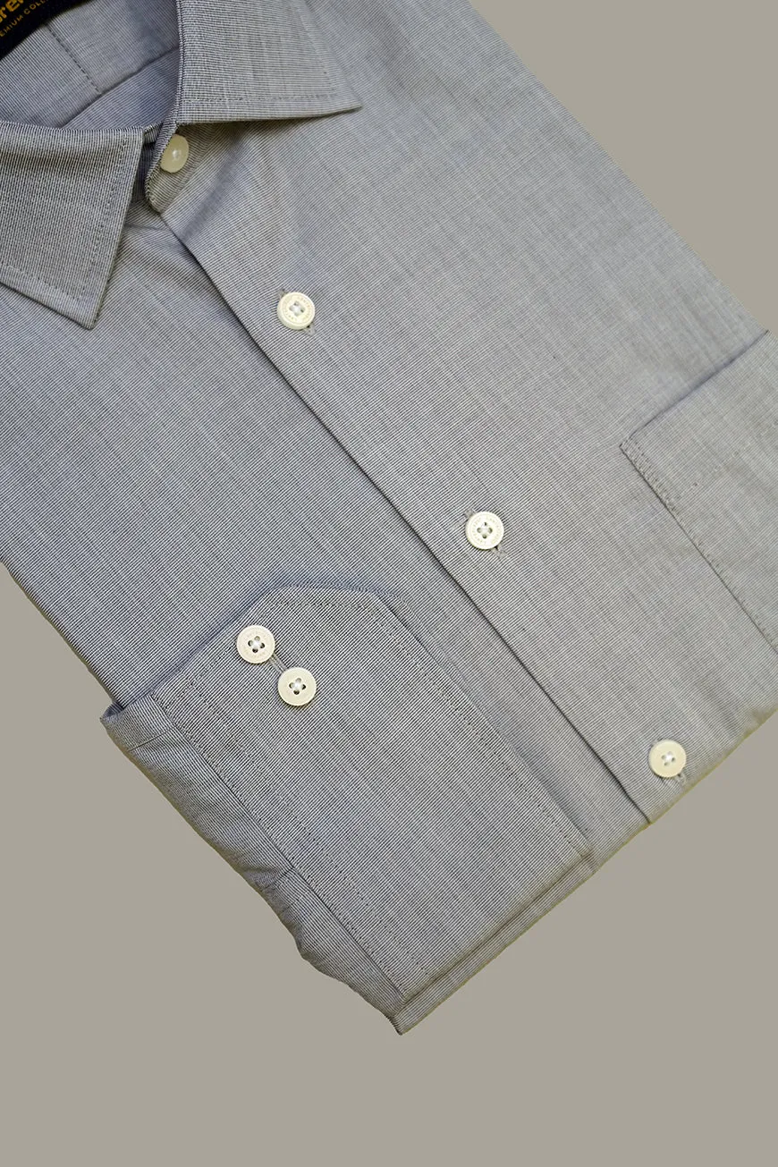 Formal Shirt - Supernova Grey Plain