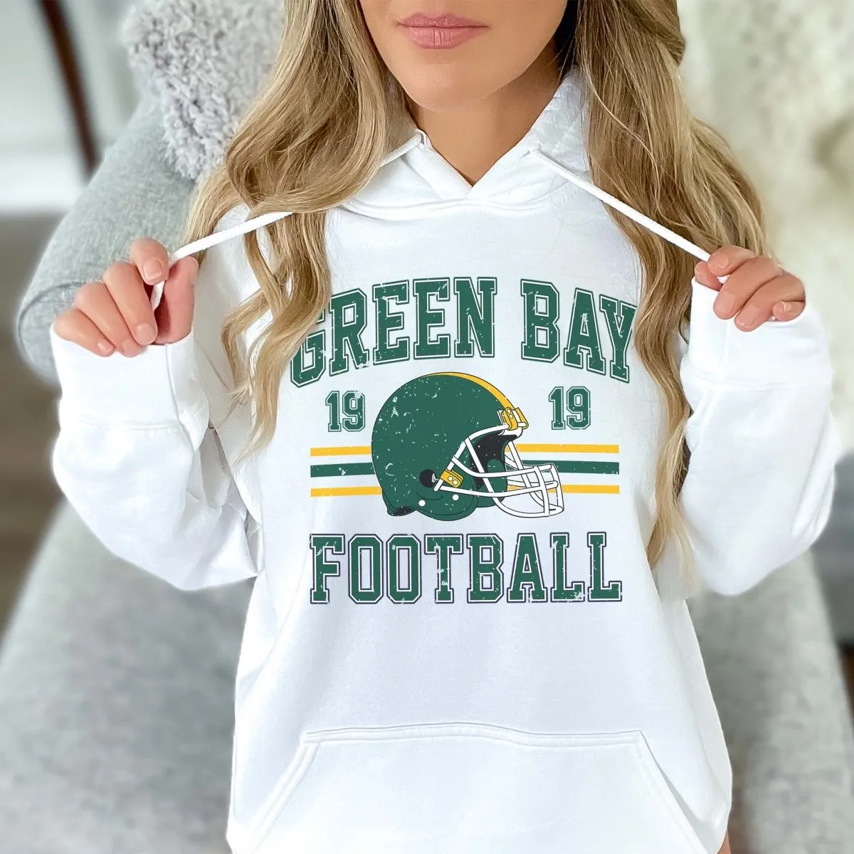 Green Bay Football Wholesale Graphic Hoodie - Best Seller