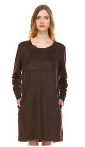 JOH Aurora Long Sleeve Tunic/Dress Umber