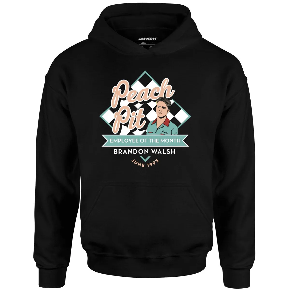 Peach Pit Employee of The Month - 90210 - Unisex Hoodie