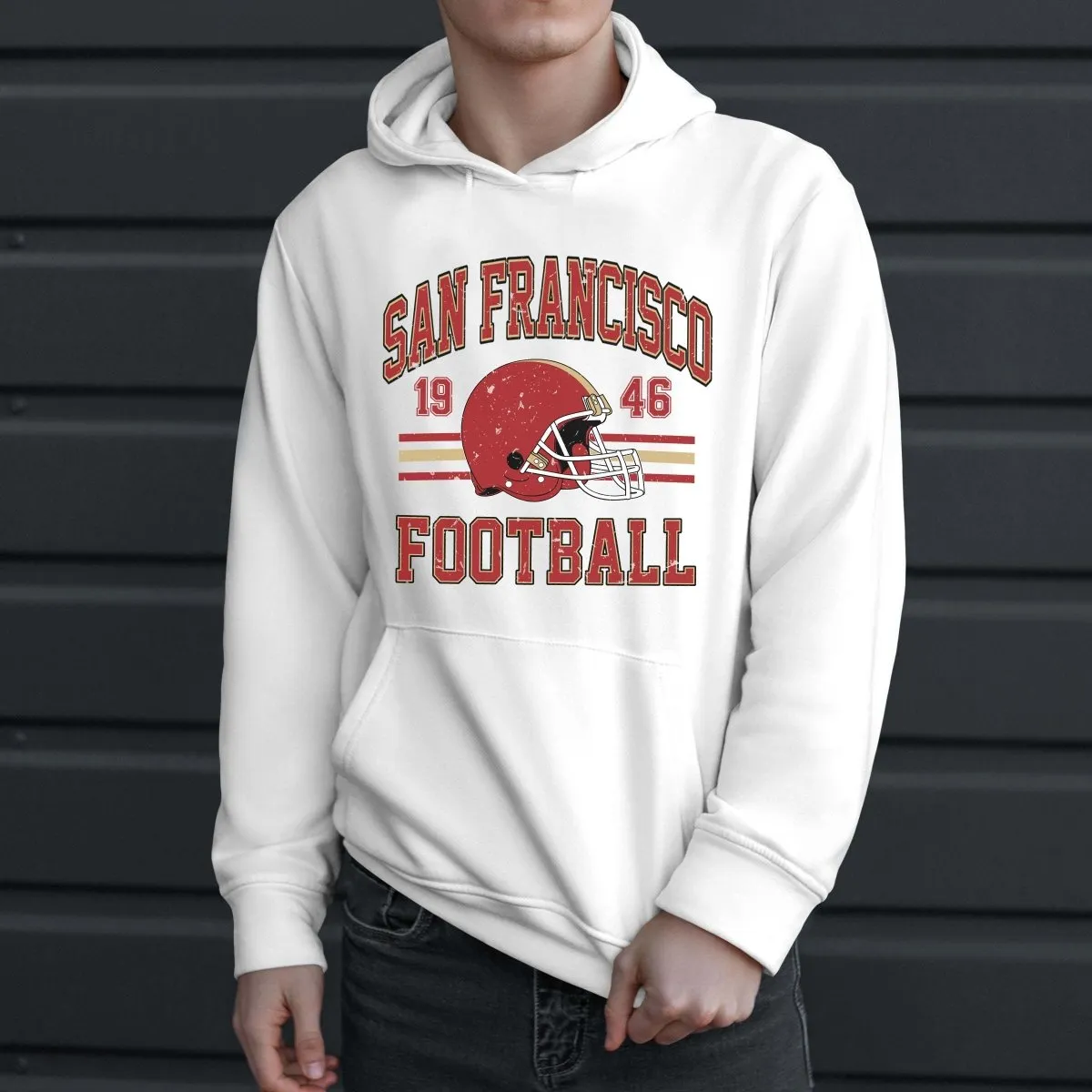 San Francisco Football Graphic Hoodie