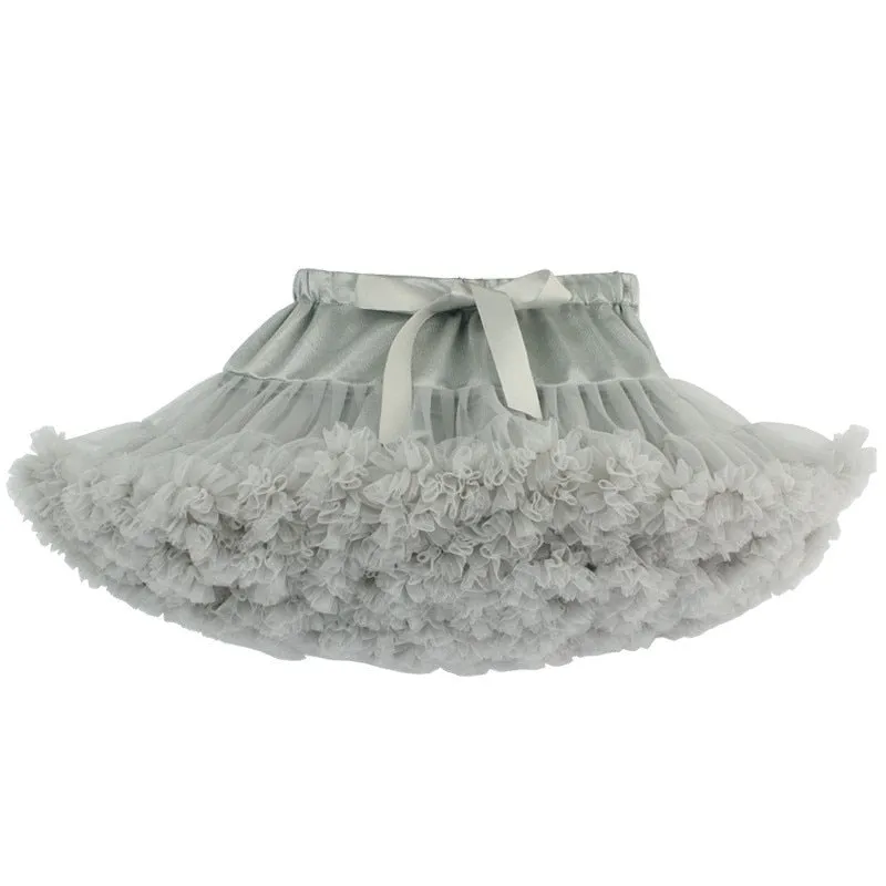 Stylish Sweet Girls' Fluffy Princess Tutu Skirt For Party Ballet