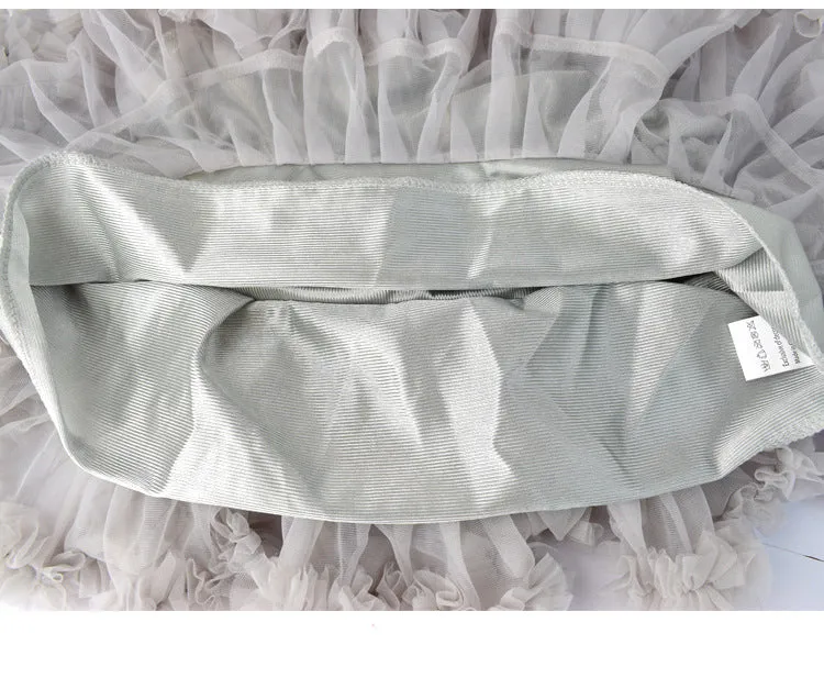 Stylish Sweet Girls' Fluffy Princess Tutu Skirt For Party Ballet