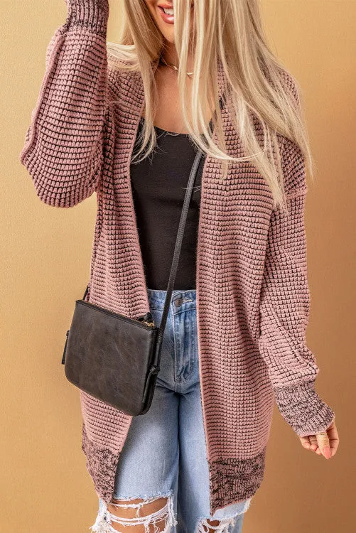 Thick and Warm Cardigan - Pink